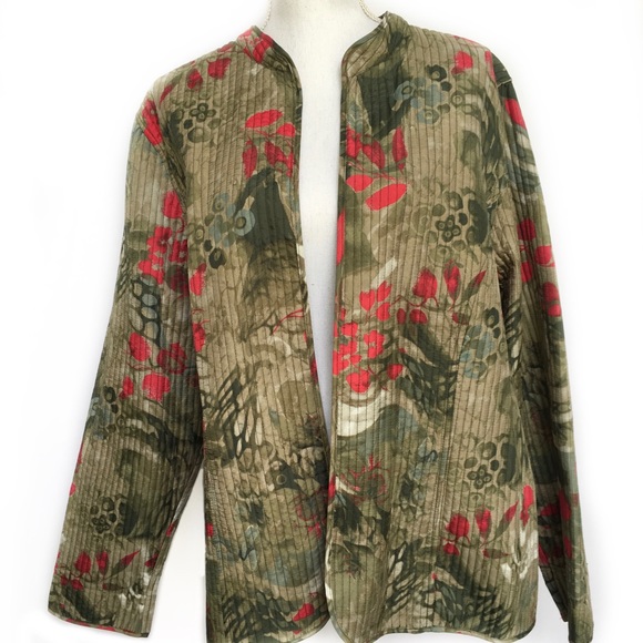 Maggie Barnes Jackets & Blazers - Maggie Barnes Reversible Jacket 1X NWT